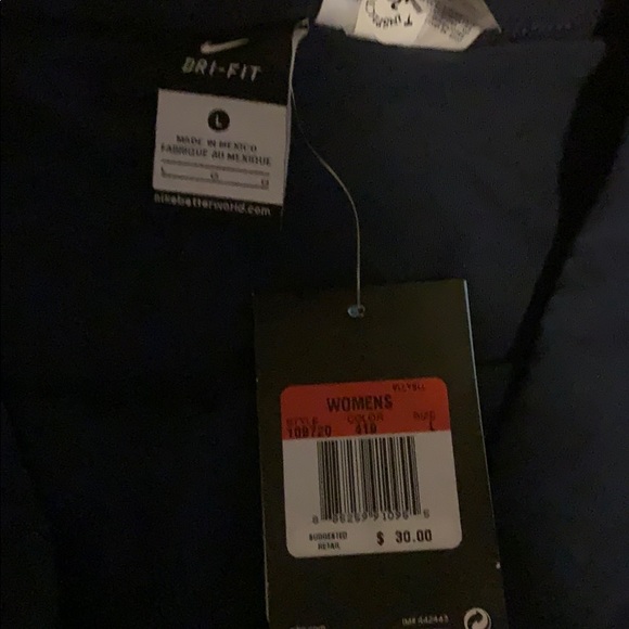 Nike Navy spandex - Picture 2 of 3